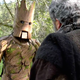 Illustration for article titled Groot and Hodor drop very few words in this epic rap battle